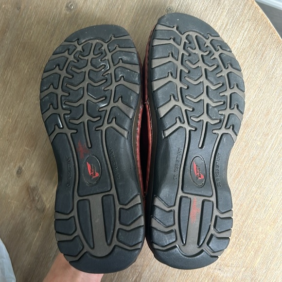 Red Wing Shoes Brown Leather Slip On Steel Toe Work Shoes Women's Size 6.5 D - Picture 14 of 14